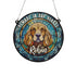 Cocker Spaniel Golden Memorial Stained Glass Effect Suncatcher